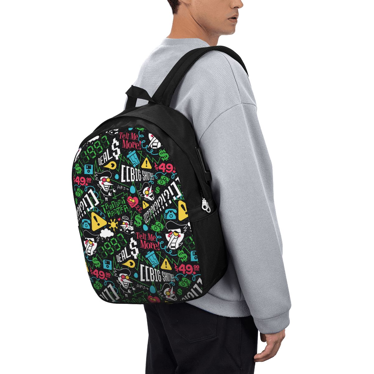 Laptop Bag - حقيبة ظهر ديلتارون سبامتون جي للسفر،