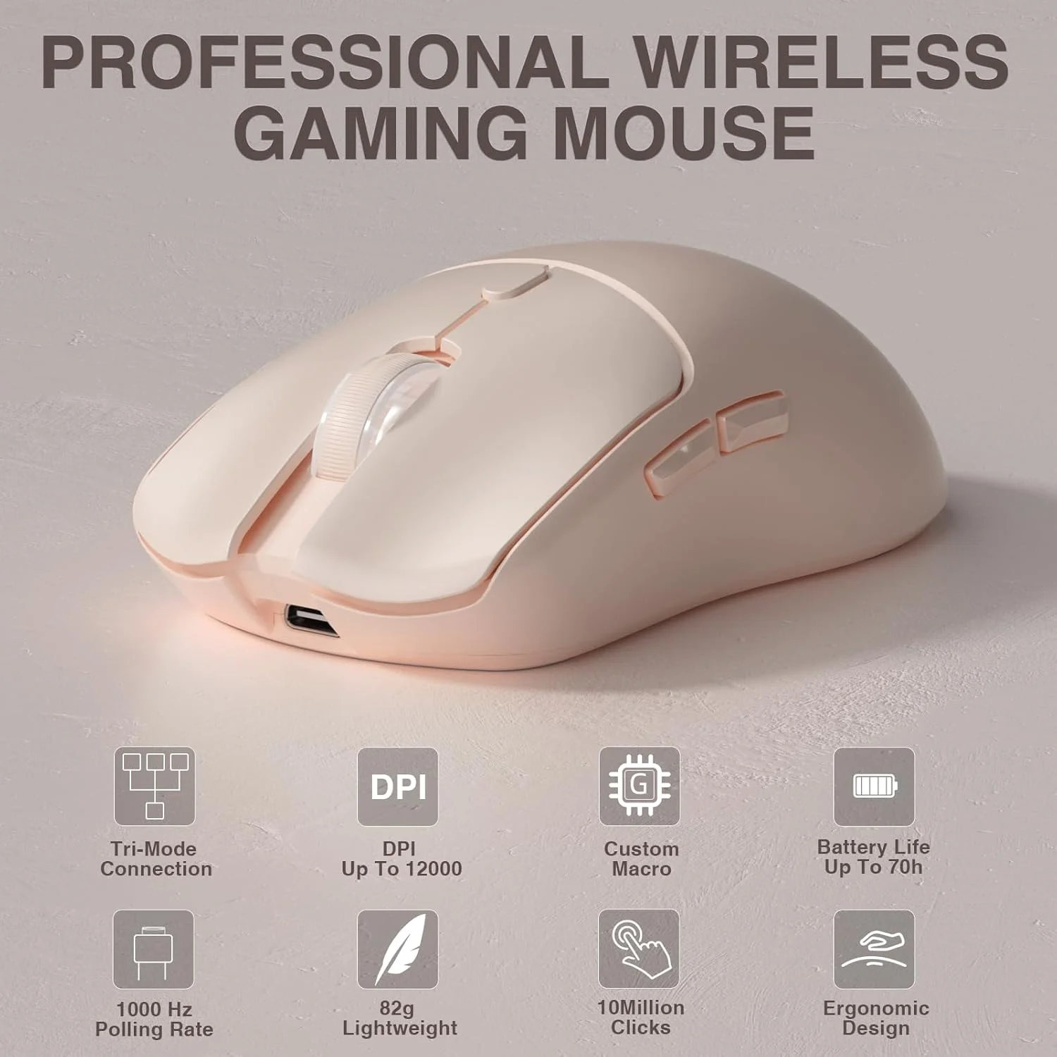 فأرة ألعاب لاسلكية ثلاثية الأو - مراجعة Laptop Mouse وسعره