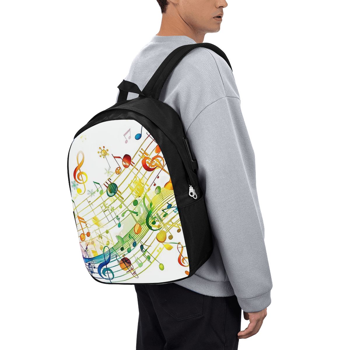 حقيبة ظهر بتصميم مفاتيح البيان - مراجعة Laptop Bag وسعره